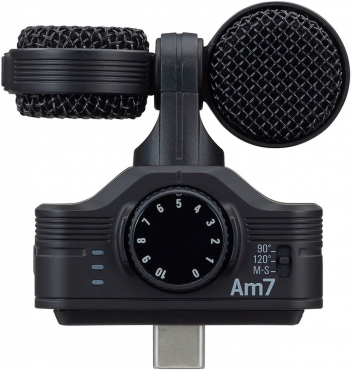 Zoom Am7 MS Stereo Microphone with USB-C Connector