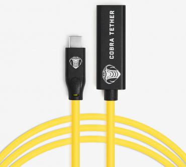 CobraTether Câble dextension USB-C 5m jaune