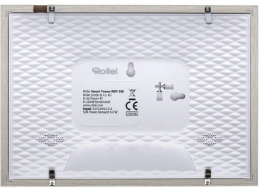 Rollei Smart Frame WiFi 108 Wooden White