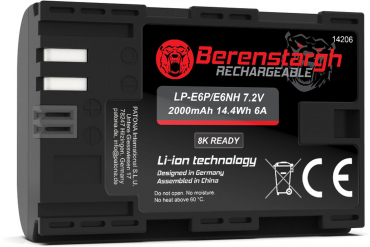 Berenstargh Akku Canon LP-E6P 2400mAh