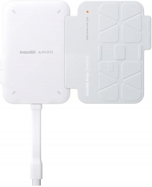 INSTA360 Snap Selfie Screen mit Licht