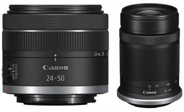 Canon RF-S 55-210mm + RF 24-50mm
