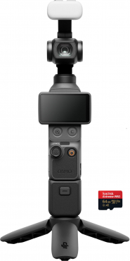 DJI Osmo Pocket 4 Creator + SanDisk 64GB microSDXC