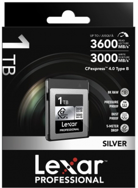 Lexar CFexpress Professional Type-B Silver 4.0 1TB