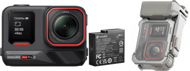 INSTA360 Ace Pro 2 Standard Bundle + Xplorer Grip Kit argent