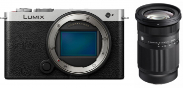 Panasonic Lumix DC-S9 argent/noir + Sigma 20-200mm f3,5-6,3