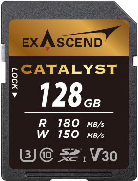 Exascend Catalyst 128GB 180MB/S V30 UHS I