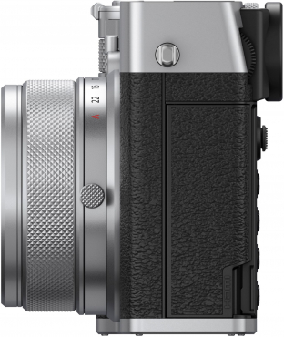 Fujifilm GFX 100RF Argent + Voigtländer Prof. haute vitesse SDXC 256GB UH