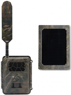 SEISSIGER Base-Cam LTE SUPERSIM-Edition + Solarpanel 3er Pack