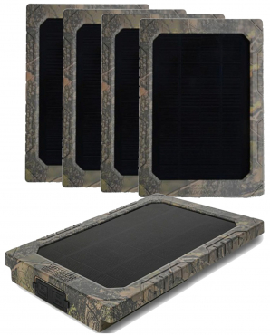 SEISSIGER Solarpanel für Wildkameras 5er Pack