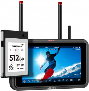 Atomos Ninja TX Element Pro Bundle + CFexpress 512GB