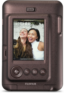 Fujifilm Instax Mini LiPlay bronze foncé + film arc-en-ciel