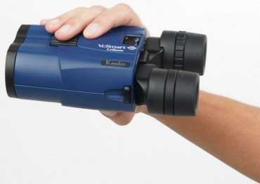 Kenko Fernglas VC-Smart 15x42 Cellarto WP blau mit Bildstabilisator