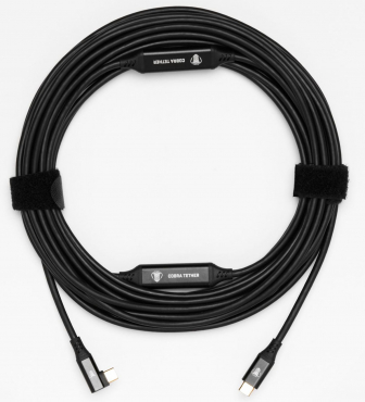 CobraTether Max Reach Bundle 20M 5G Schw abgewinkelt