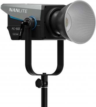 NANLITE FC-500C full-color reportage and studio spotlight