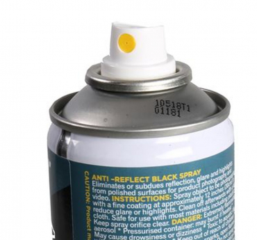 Kenro Anti Reflektion Spray Matt schwarz Oberfläche