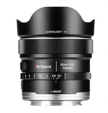 7Artisans AF 10mm f/2.5 MAX Fisheye L-Mount