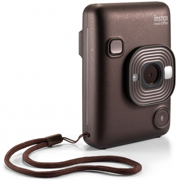 Fujifilm Instax Mini LiPlay bronze foncé + film arc-en-ciel