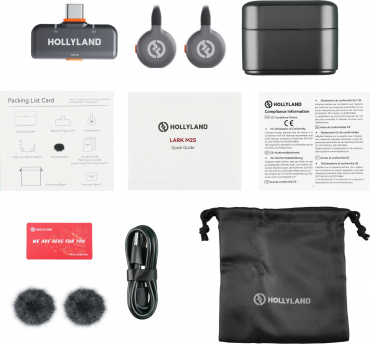 Hollyland Lark M2S with USB-C plug