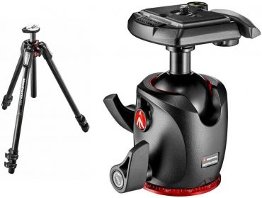 Manfrotto MT055CXPRO3 + MHXPRO-BHQ2
