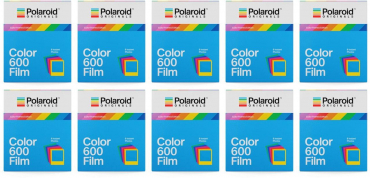 Polaroid 600 Color Film Color Frames 8x 10er Pack