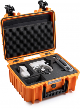 DJI Flip + RC 2 + B&W Case orange