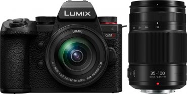 Panasonic Lumix G9 II + 12-60mm f3,5-5,6 + Lumix G Vario 35-100mm f2,8