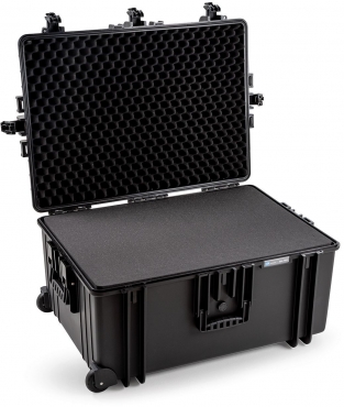 B&W Case Type 7800 SI black with foam insert