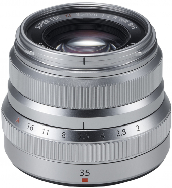 Fujifilm X-E5 Silber + XF 35mm f2 R WR Silber