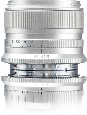 TTARTISAN AF 40mm f2 Nikon Z (Vollformat) silber