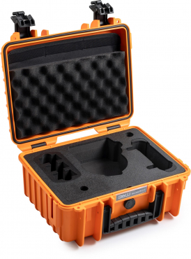 DJI Flip + RC 2 + B&W Case orange