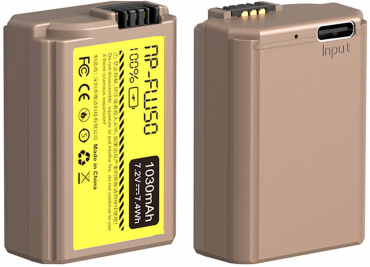 Ulanzi Sony NP-FW50 battery with USB-C charging port