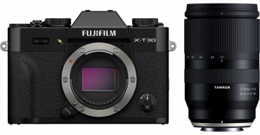 Fujifilm X-T30 III Schwarz + Tamron 17-70mm f2,8 Di III-A VC RXD