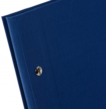 Goldbuch Schraubalbum Bella Vista Blau 28 895 weiße Seiten 39x31cm