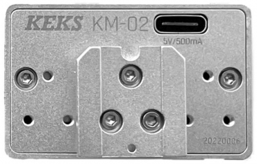 KEKS KM02 digitaler Belichtungsmesser Light Meter silber
