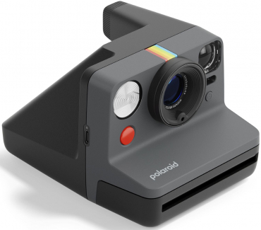 Polaroid Now Gen3 Black Sofortbildkamera + i-Type Film (8 Aufnahmen)