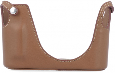 A&A LMB-Q123 Leder-Halfcase hellbraun