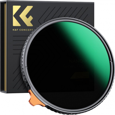 K&F Concept Filtre ND variable ND2-400 Nano X 82mm
