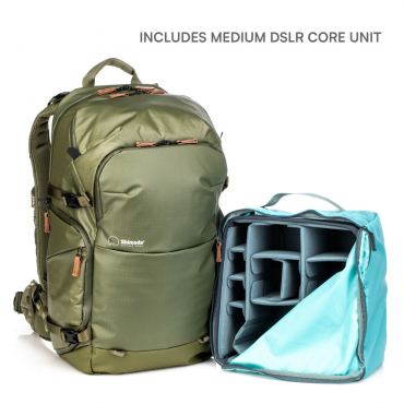 Shimoda Explore v2 35 Starter Kit (inkl. Med DSLR CU) Armeegrün
