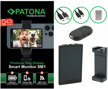 PATONA Premium Vlog Display Smart Monitor SM1 - 6063355 PATONA Premium Vlog Display Smart Monitor SM1