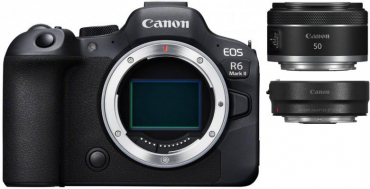 Canon EOS R6 II + RF 50mm f1.8 + EF-EOS-R bayonet adapter