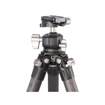 Leofoto Trépied en carbone LS-284C + rotule LH-30 + colonne centrale DC-282C
