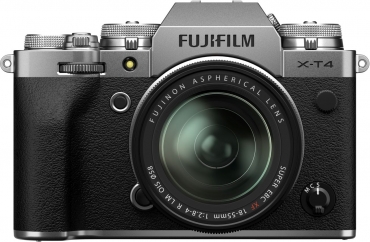 Fujifilm X-T4 + XF18-55mm f2,8-4 R LM OIS silber