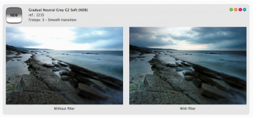 Cokin Filter X121S Neutral Grey G2-SOFT ND8 (0.9)