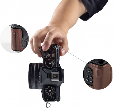 Nikon Zf Gehäuse silber + SmallRig Lederetui