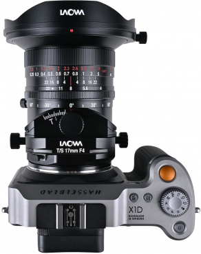 LAOWA 17mm f4 FF Zero-D Tilt-Shift für XCD
