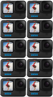 GoPro HERO10 Black 10er Pack