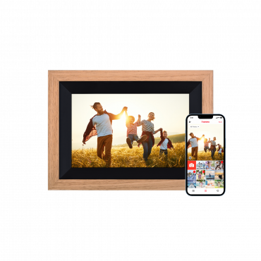Rollei Smart Frame WiFi 105 Wooden Braun
