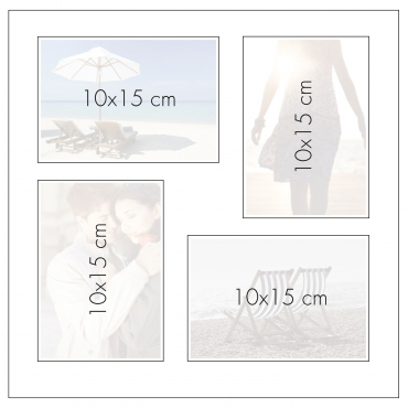 Goldbuch 27945 Bella Vista 30x30cm gray black pages