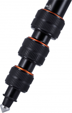 Rollei C6i Aluminiumstativ schwarz